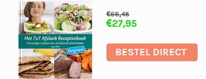 7x7 afslank receptenboek
